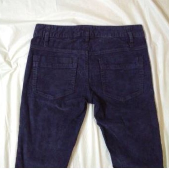 Free People Peacock Blue Low-rise Skinny Sz 24 - Picture 4 of 8